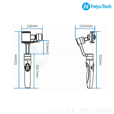 Tay cầm chống rung Feiyutech Vimble 2S