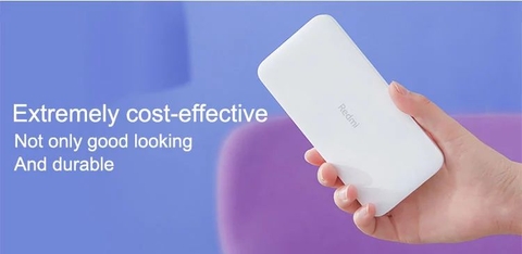 Sạc dự phòng xiaomi redmi 10000mah usb type C 2 cổng sạc