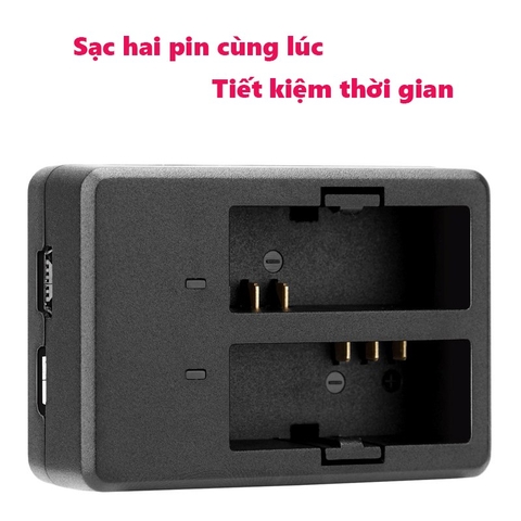 Dock sạc đôi cho camera hành trình SJCAM SJ7 STAR, sạc pin cho camera hành động SJCAM SJ7 STAR