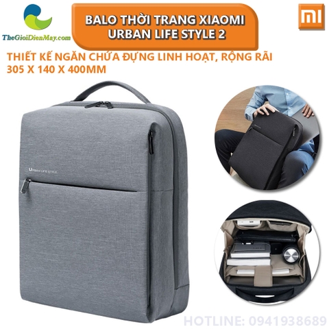 Balo thời trang Xiaomi Urban Life Style 2