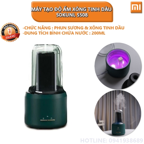 Máy tạo độ ẩm xông tinh dầu SOKUNL S508