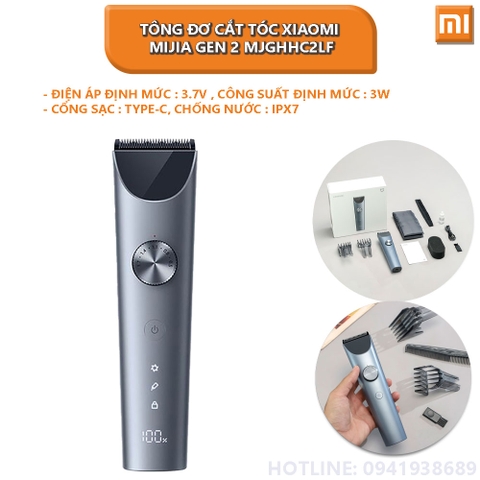 Tông đơ cắt tóc Xiaomi Mijia gen 2 MJGHHC2LF