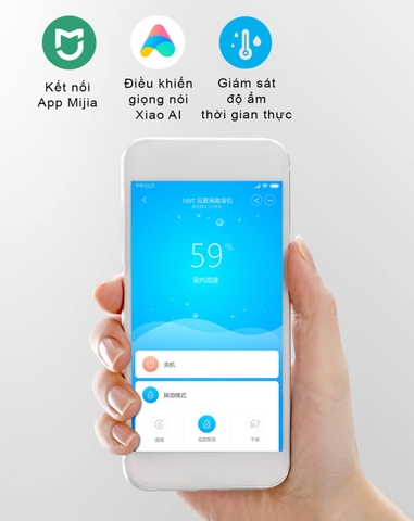 Máy hút ẩm thông minh Xiaomi New Widetech 30L
