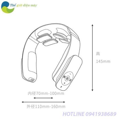 Máy massage cổ Xiaomi Youpin Jeeback Neck Massager G3