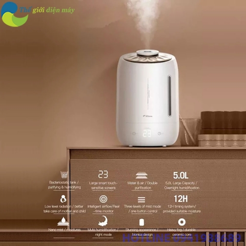 [Bản quốc tế] Máy phun sương tạo ẩm không khí Xiaomi Deerma DEM F600 dung tích 5L