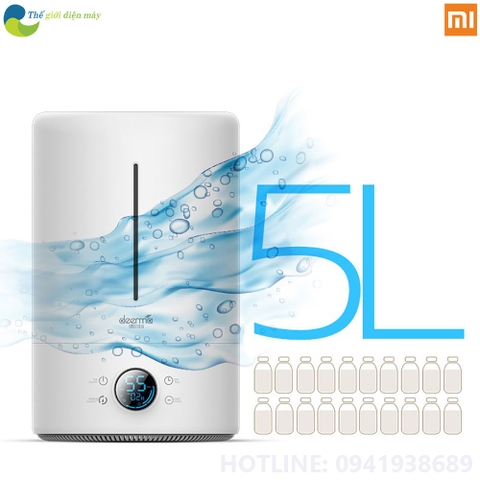 [Bản quốc tế] Máy tạo độ ẩm không khí thông minh Xiaomi Deerma DEM-F628S dung tích 5L, đèn UV làm sạch nguồn nước