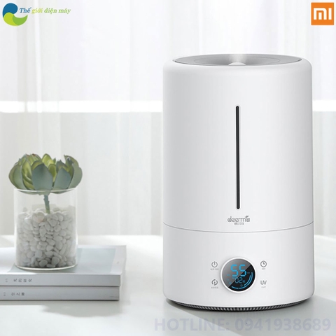 [Bản quốc tế] Máy tạo độ ẩm không khí thông minh Xiaomi Deerma DEM-F628S dung tích 5L, đèn UV làm sạch nguồn nước