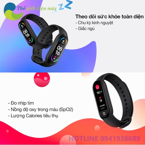 Đồng Hồ Thông Minh Xiaomi MiBand 6