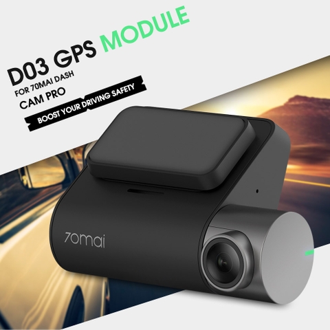 Module GPS Cho Camera Hành Trình XIAOMI 70mai Pro - Cảnh báo va chạm , Cảnh báo lệch làn, Hiển thị tọa độ