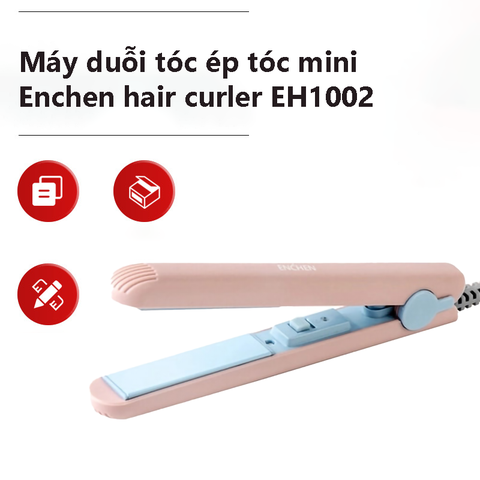 Máy duỗi tóc ép tóc mini Enchen Hair Curler EH1002