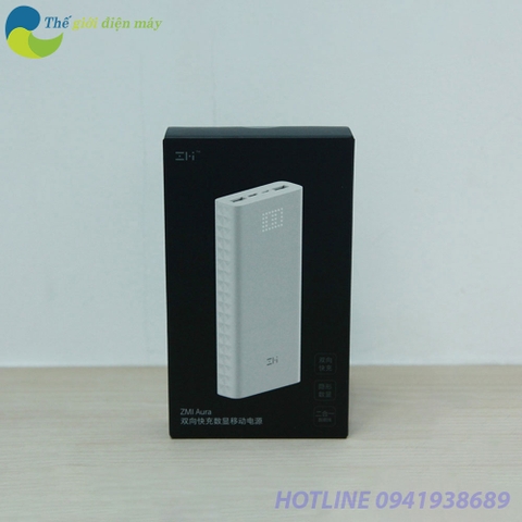 Pin sạc dự phòng 20000mAh Xiaomi ZMI QB821