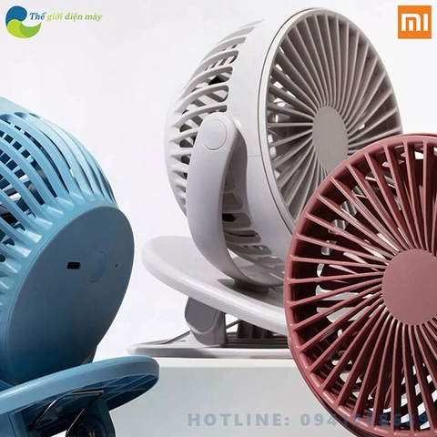 Quạt tích điện để bàn xoay 360 độ Xiaomi Solove Fan F3