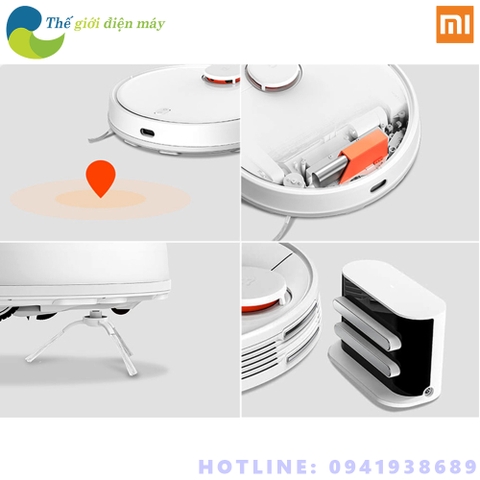 Robot Hút Bụi Lau Nhà Xiaomi Mijia Vacuum-Mop P (Gen 2) - STYTJ02YM (2019)