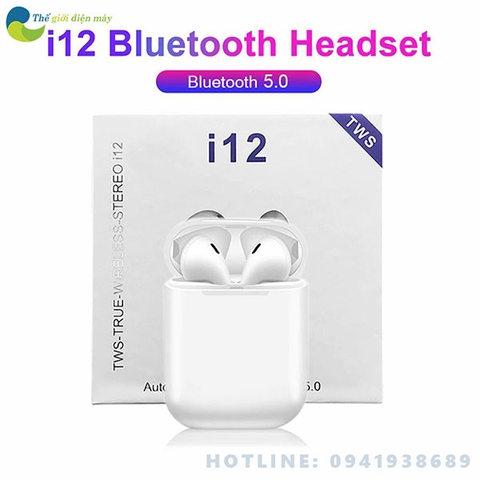 Tai nghe bluetooth I12 TWS