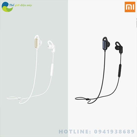 Tai nghe thể thao có mic tai nghe bluetooth xiaomi Sport Gen 2 Bluetooth Earphones (Đen) chống nước IPX4 thời lượng 11 giờ liên tục