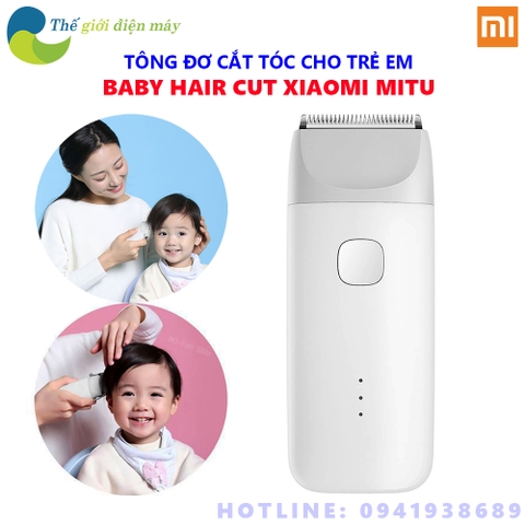 Tông đơ điện cắt tóc cho bé Xiaomi Mitu