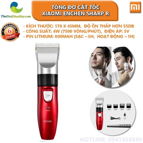 Tông đơ cắt tóc Xiaomi Enchen Sharp R