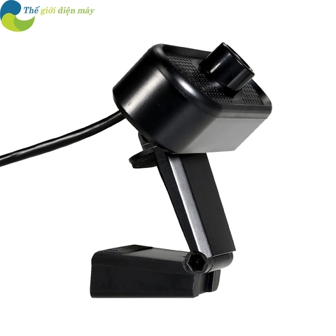 Webcam HD 1080P Không Driver, Lấy Nét Tự Động Tích Hợp Micro & Cổng USB Cho Laptop và PC