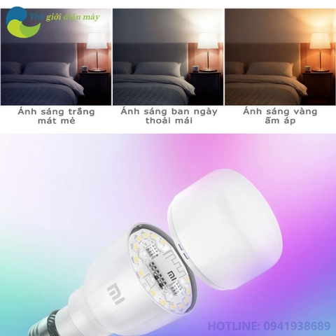 [Bản quốc tế] Bóng đèn LED thông minh Xiaomi Bulb Essential MJDPL01YL