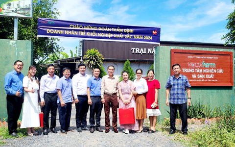 Vacofarm chào đón Đoàn thẩm định Doanh nhân trẻ khởi nghiệp xuất sắc năm 2024