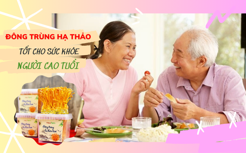 Bất ngờ tác dụng của Đông Trùng Hạ Thảo với người già và cách sử dụng hiệu quả