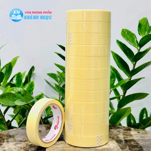 Băng keo giấy 2,4F Khánh Ngọc