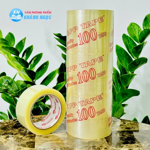 Băng keo trong 4,8F x100y Khánh Ngọc