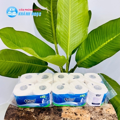 Giấy vệ sinh Pulppy (lốc 10 cuộn)