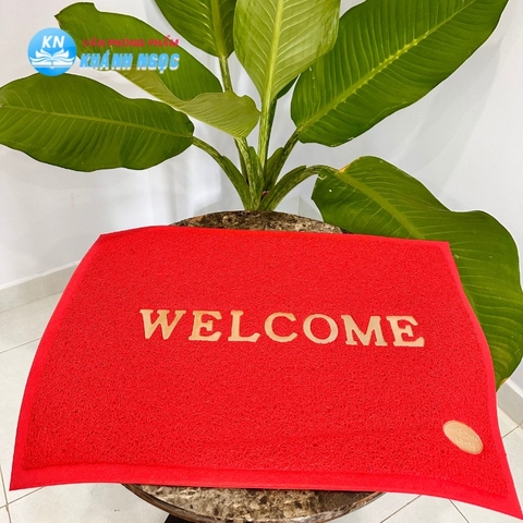 Thảm nhựa Welcome 50x70cm