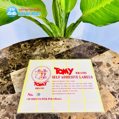 Giấy Decal Tomy