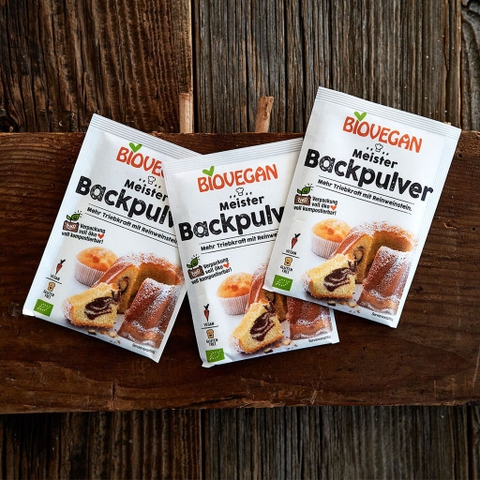 Bột nở hữu cơ baking powder Biovegan 17g