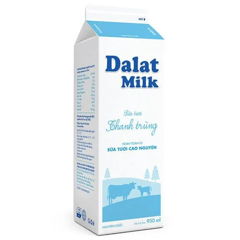 Sữa tươi thanh trùng TH true milk 950ml