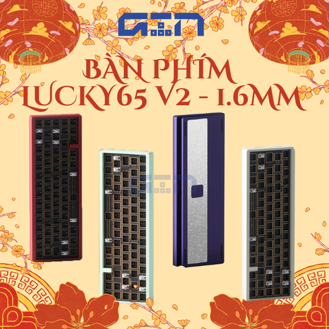 Hướng Dẫn Sử Dụng KIT Bàn Phím Cơ Lucky65 v2 - Ginshop