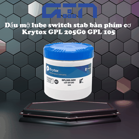 Dầu mỡ lube switch stab bàn phím cơ Krytox GPL 205G0 GPL 105