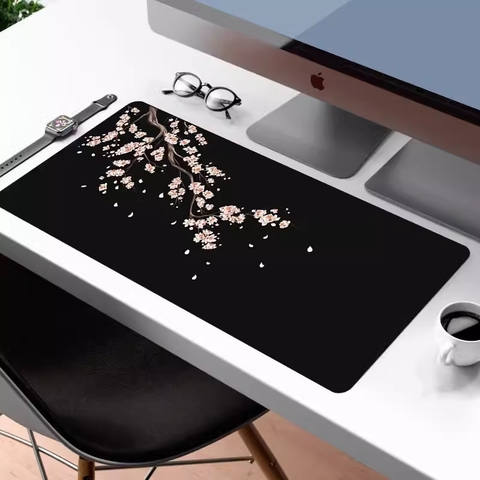 Miếng lót chuột Geek, bàn di chuột, pad chuột cỡ lớn Desk Mat 900x400 độ dày 4mm (Hoạt Hình - Hoa Switch)