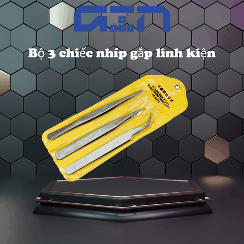 Bộ 3 chiếc nhíp gắp linh kiện - giúp việc lubed switch trở nên dễ dàng hơn