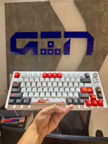 Combo bàn phím cơ FUHLEN H75S (KIT) 3-MODE/ GASKET/ HOTSWAP/ MẠCH XUÔI - NEW VERSION