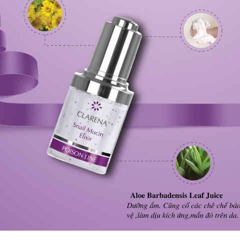 Snail Mucin Elixir - Siêu tinh chất dưỡng ẩm, tái tạo tổn thương 50ml