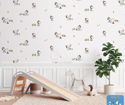 Giấy dán tường Hàn Quốc Peanust+ 83208-1