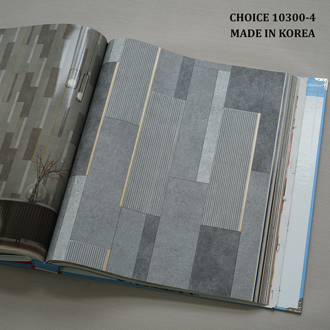 Giấy dán tường vân dọc Hàn Quốc Choice 10300