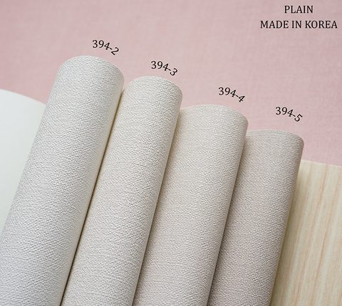 Giấy dán tường Hàn Quốc vân vải 394 Plain
