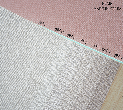 Giấy dán tường Hàn Quốc vân vải 394 Plain