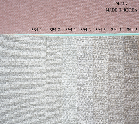 Giấy dán tường Hàn Quốc vân vải 394 Plain