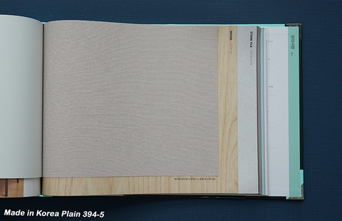 Giấy dán tường Hàn Quốc vân vải 394 Plain