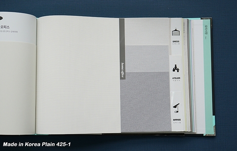 Giấy dán tường vân vải Hàn Quốc Plain 425