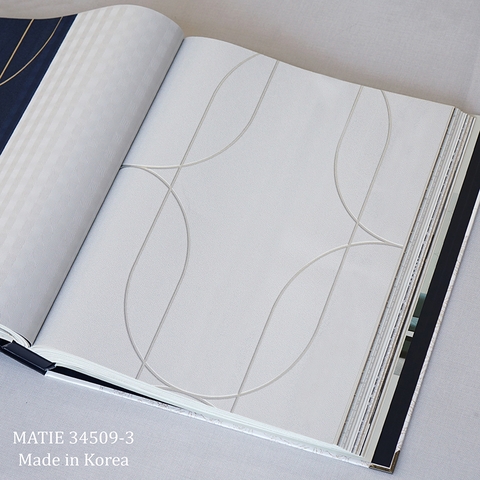 Giấy dán tường phòng ngủ Hàn Quốc Matie 34509