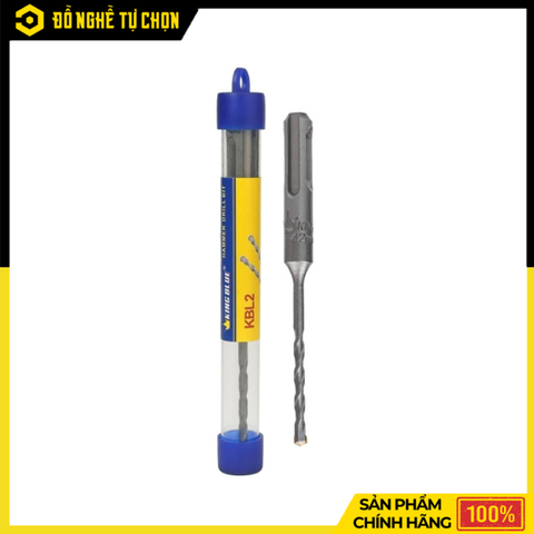 Mũi Khoan Bê Tông King Blue KBL2-42110 – Khoan Nhanh, Đầu Hợp Kim Siêu Bền, Chuyên Dụng Cho Tường & Bê Tông | Hàng Chính Hãng, Có VAT