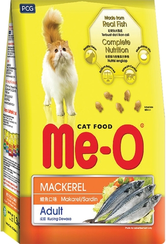 Thức ăn hạt cho mèo - ME-O Cat Mackerel 350g