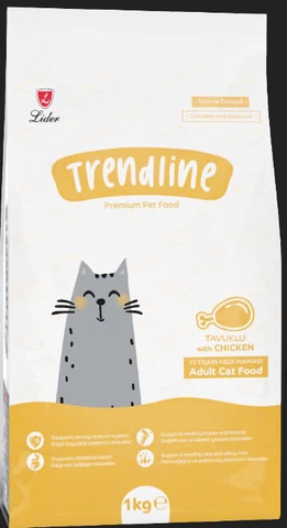 Thức ăn hạt cho mèo trưởng thành - Trendline Premium - 1kg
