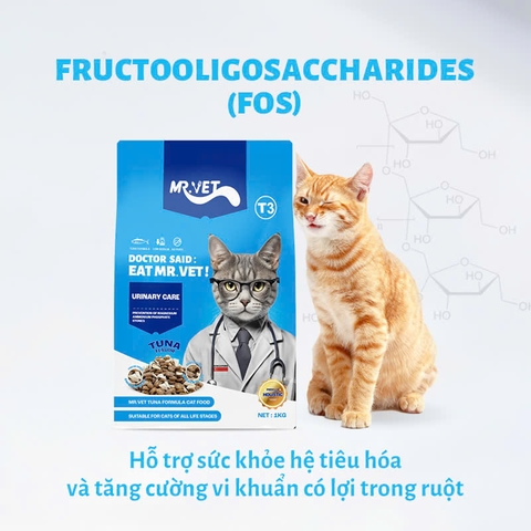 Thức ăn hạt cho mèo - Mr.Vet T3 - Urinary Care